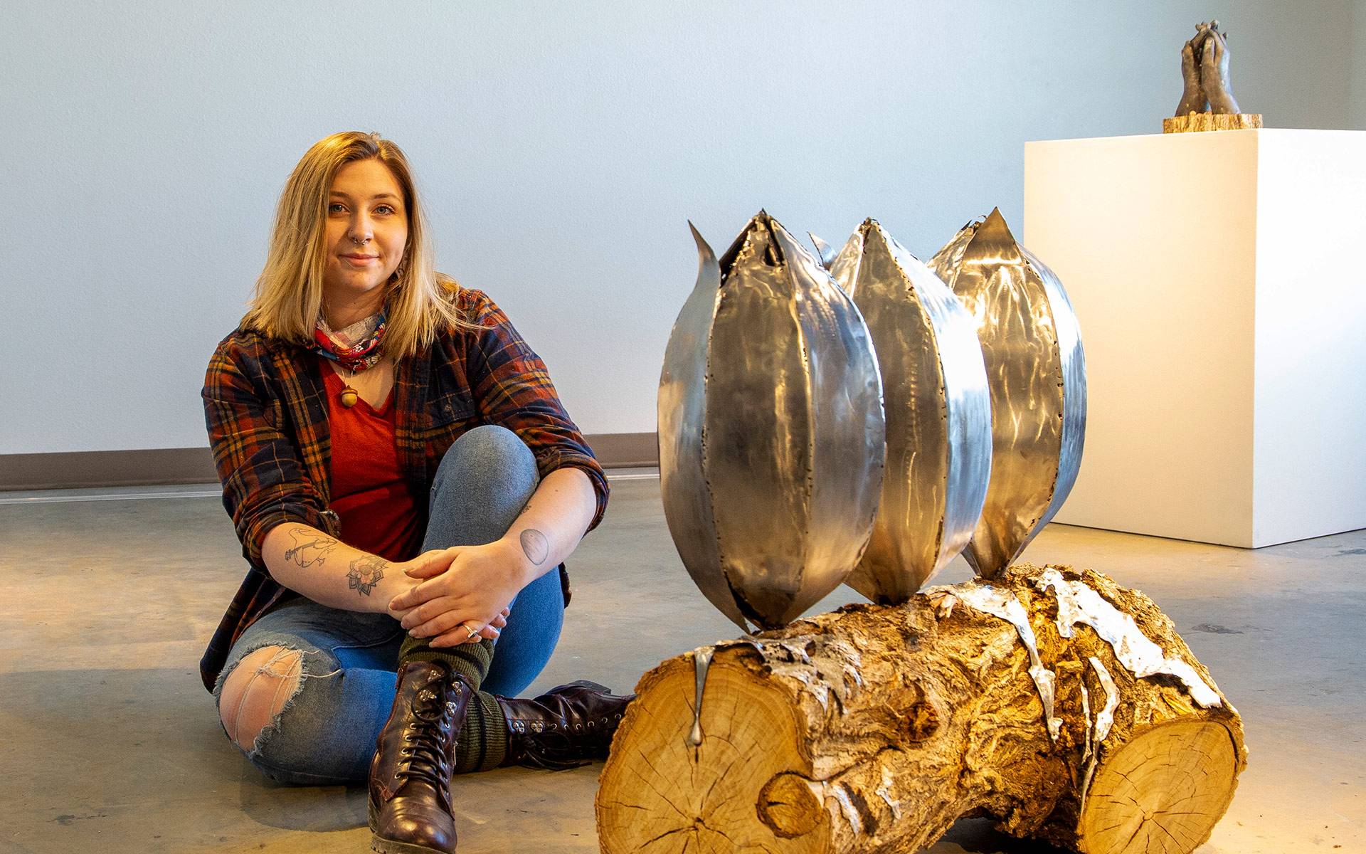 Student Testimonial Cierra Roberts, student testimonial, There's no place I'd rather be. The art program at Sheridan College is really amazing but still affordable.