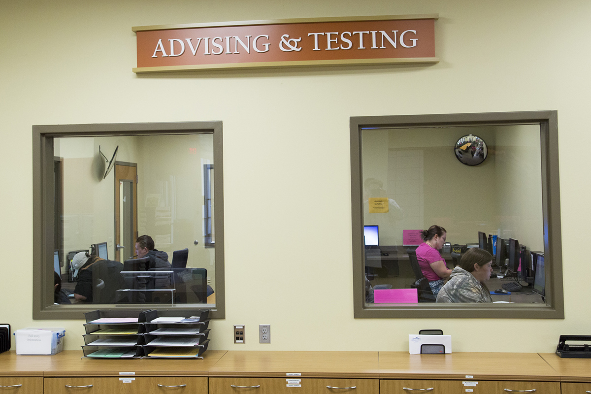 Advising office at Sheridan College