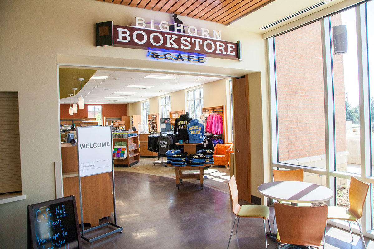 Sheridan College bookstore Wyoming