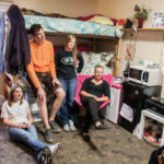 Sheridan College Housing North Hall Students Hanging Out