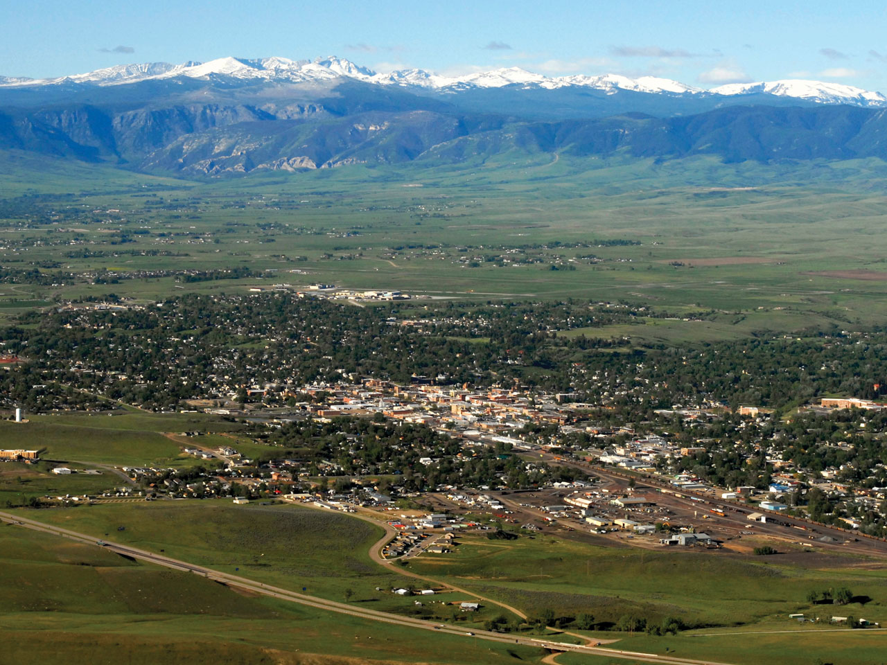 Sheridan College base of the-Bighorn Mountains Wyoming