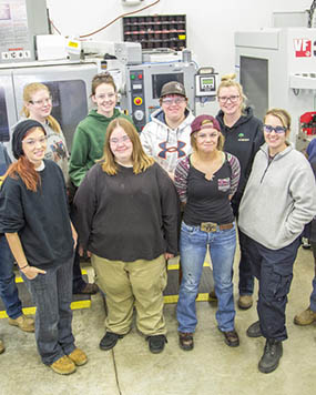 Machine Tool Students photo