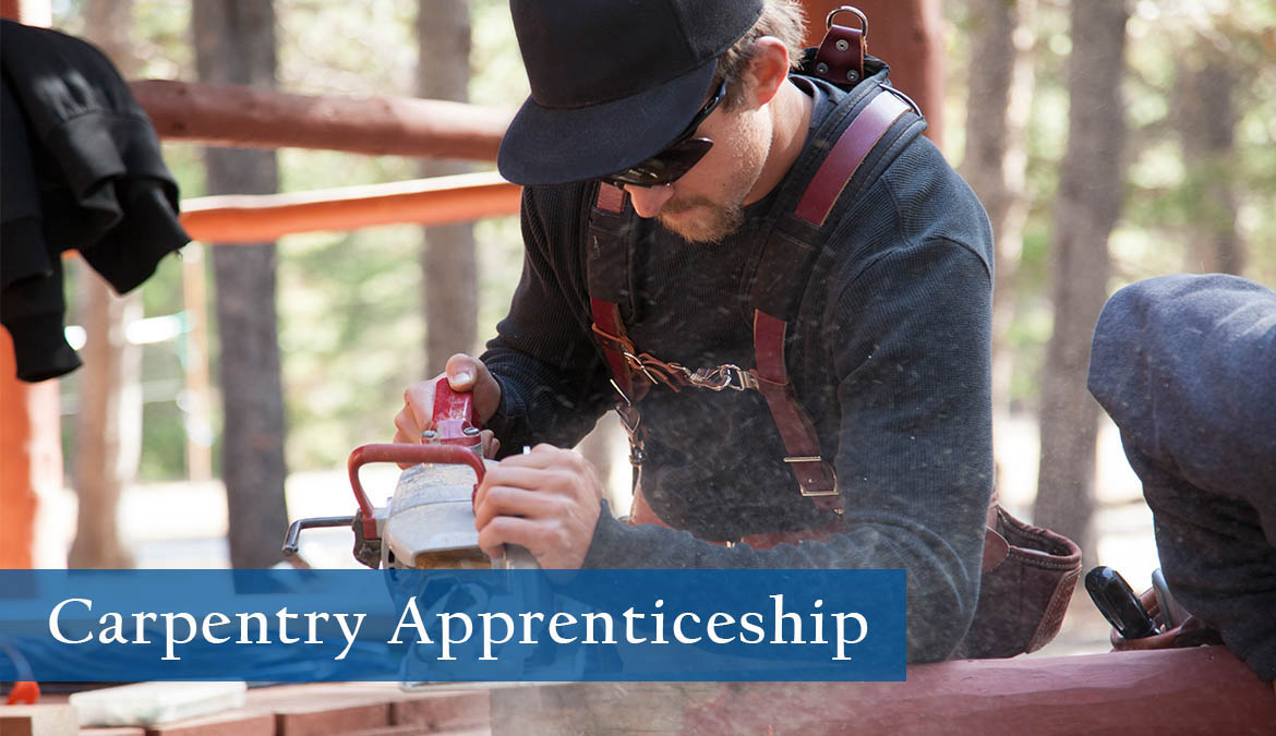 Earn your certificate in Carpentry Apprenticeship.