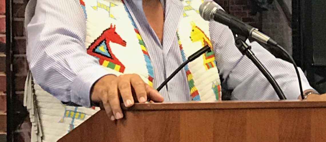 Donovin Sprague is a Sheridan College faculty in American Indian Studies and History.