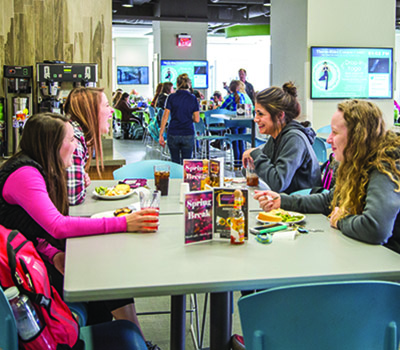 Campus dining at Sheridan College