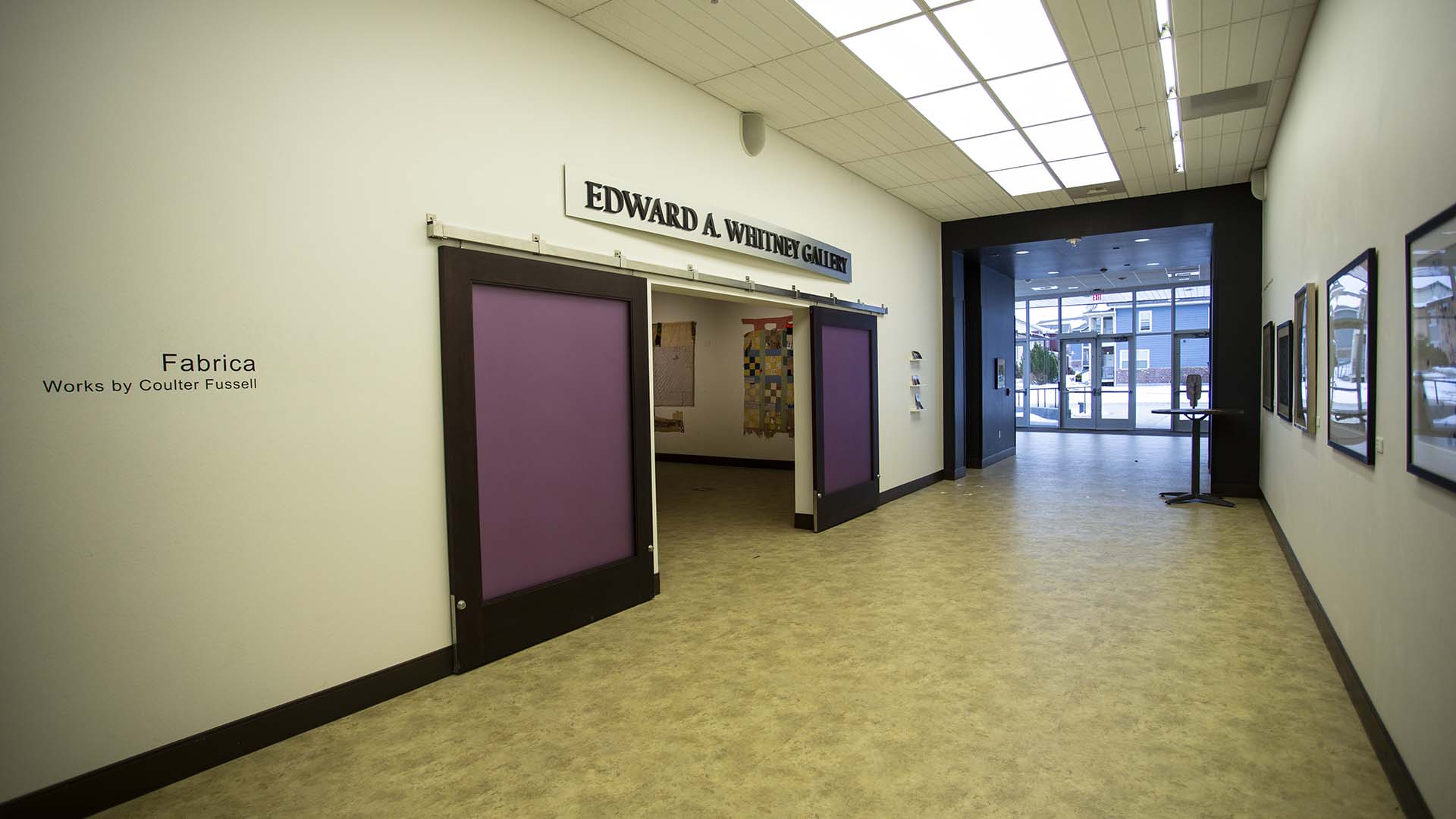 Edward A . Whitney Gallery at Sheridan College