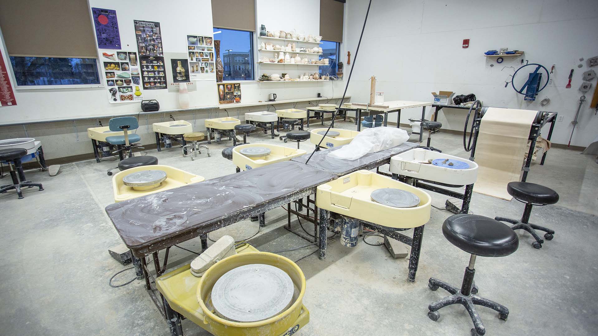 Printmaking art class at sheridan college