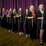 Sheridan College Flute Choir performs in Johnson County