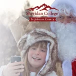 Selfies with Santa in Johnson County