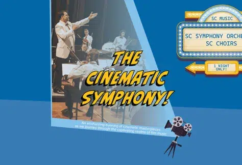 The Cinematic Symphony concert poster image