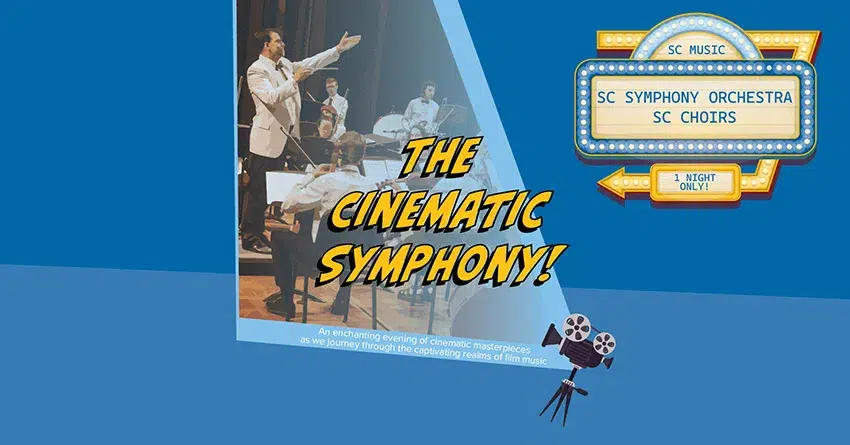 The Cinematic Symphony concert poster image