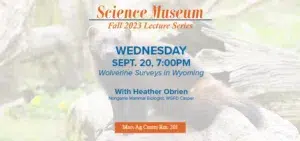 science museum wolverine survey banner