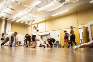 Image of students in the Broadway Musical Theater Intensive at Sheridan College