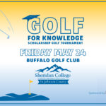 Golf For Knowledge Scholarship Golf Tournament banner Friday May 24