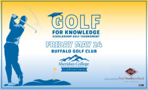 Golf For Knowledge Scholarship Golf Tournament banner Friday May 24