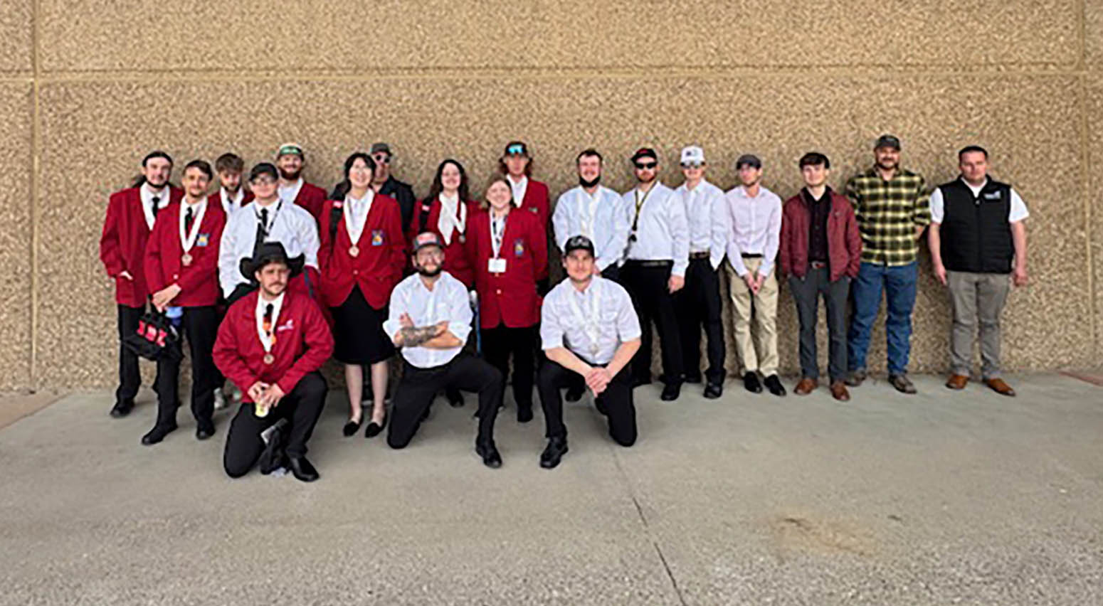 Photo of Skills USA group from Sheridan College