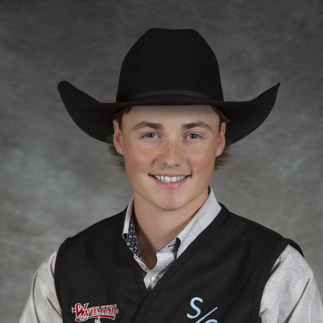 Head shot of rodeo athlete Cole Grant