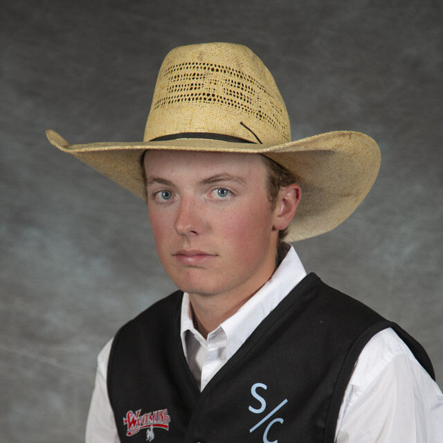 Head shot of rodeo athlete Curtis Riesland
