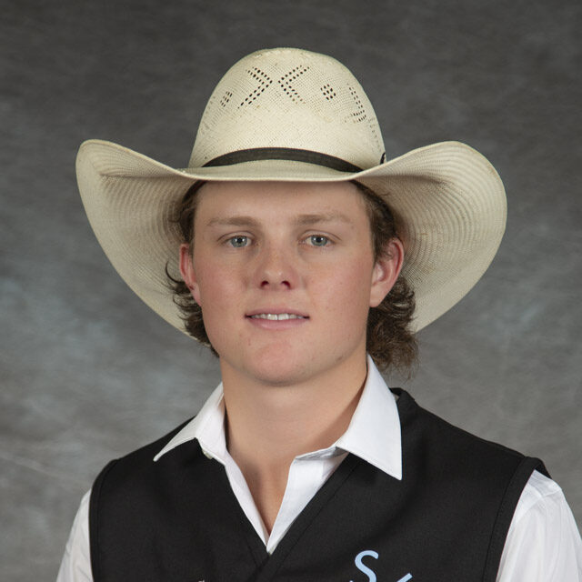 Head shot of rodeo athlete Jack Chase