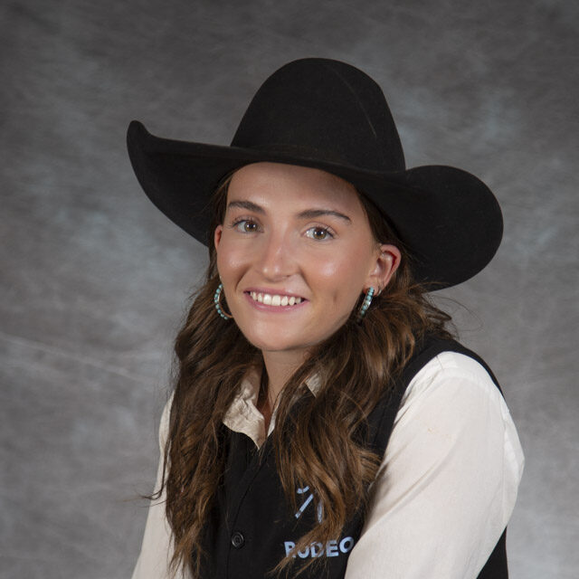 Head shot of rodeo athlete Taylor Price