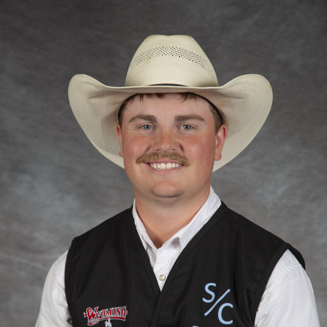 Head shot of rodeo athlete Trey Tetrault