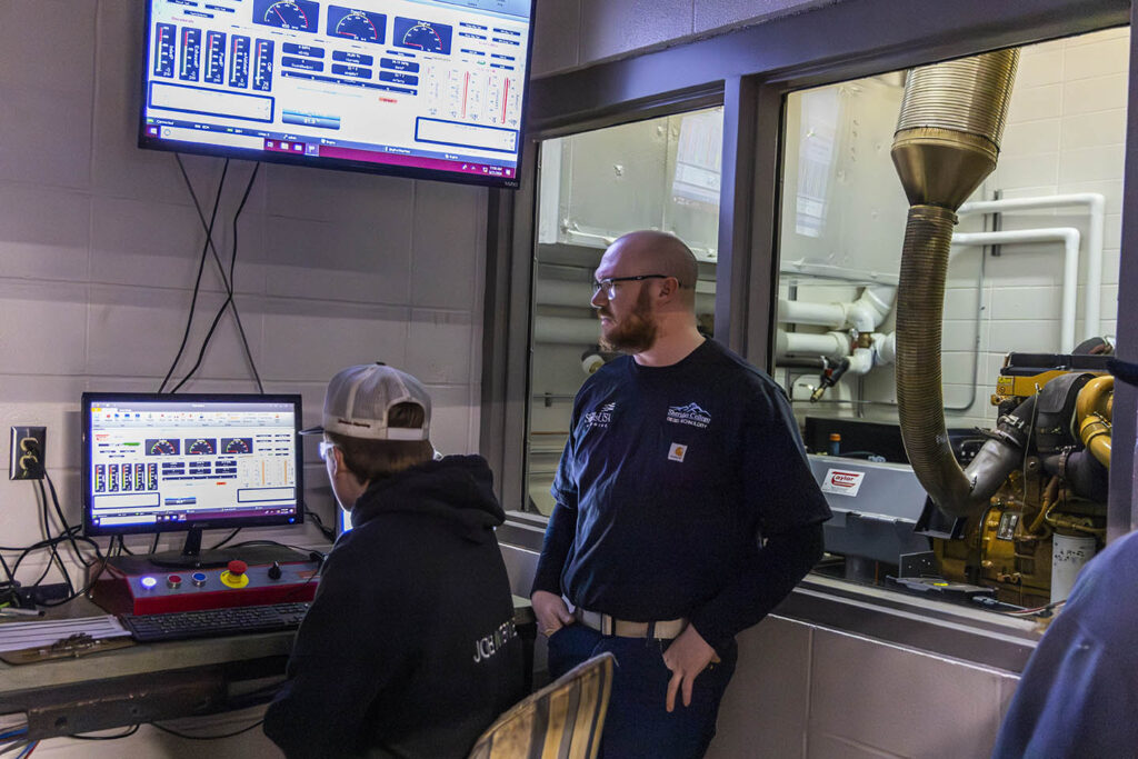 Computer analysis system for diesel engines