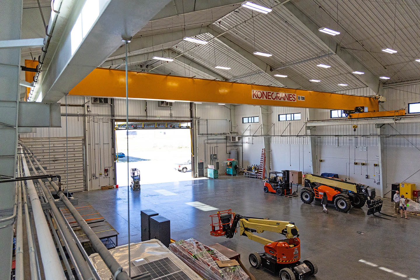 Innovation Center Main area from upstairs looking down