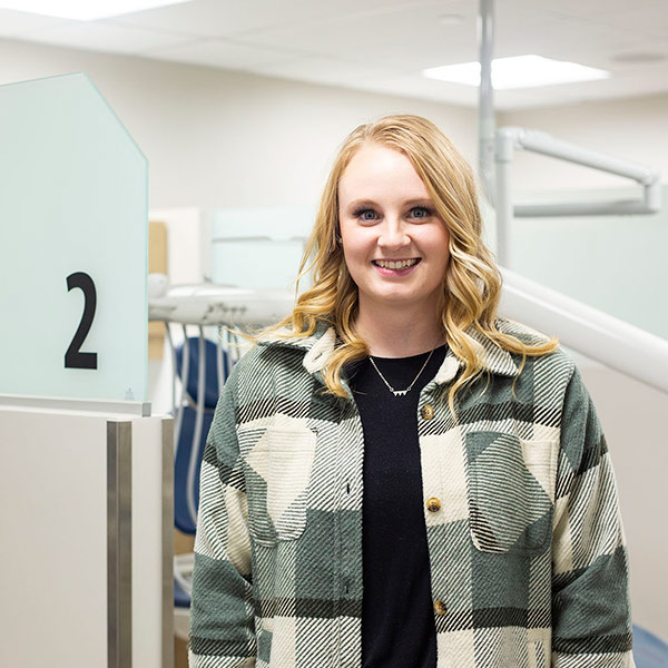 Sheridan College Dental Hygiene student Chelsea.