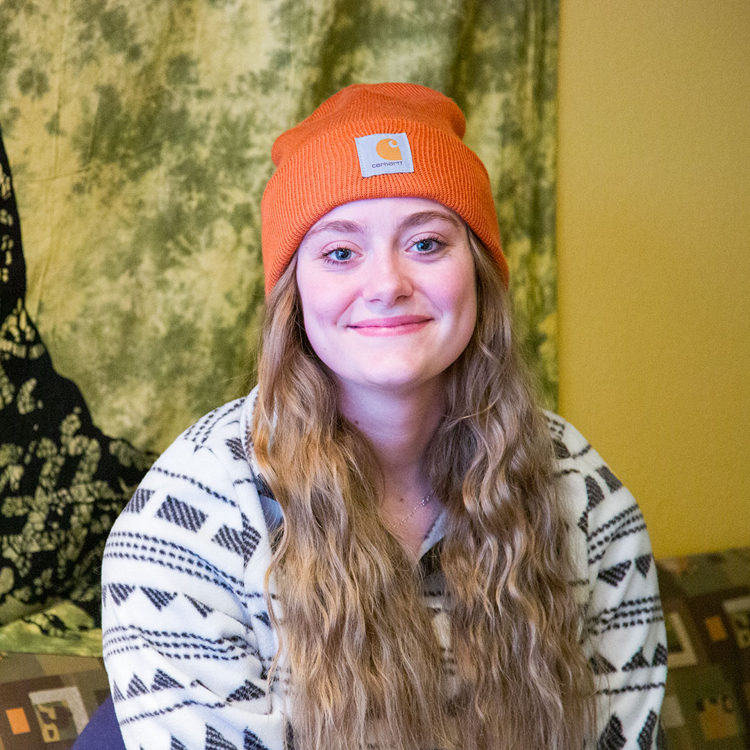 Sheridan College student Elaina Howe