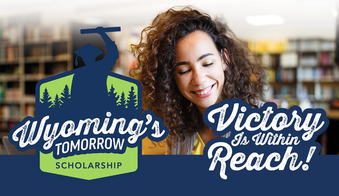 Wyoming's Tomorrow Scholarship header image