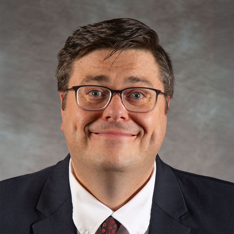 Sheridan College Business instructor Justin Stroup.