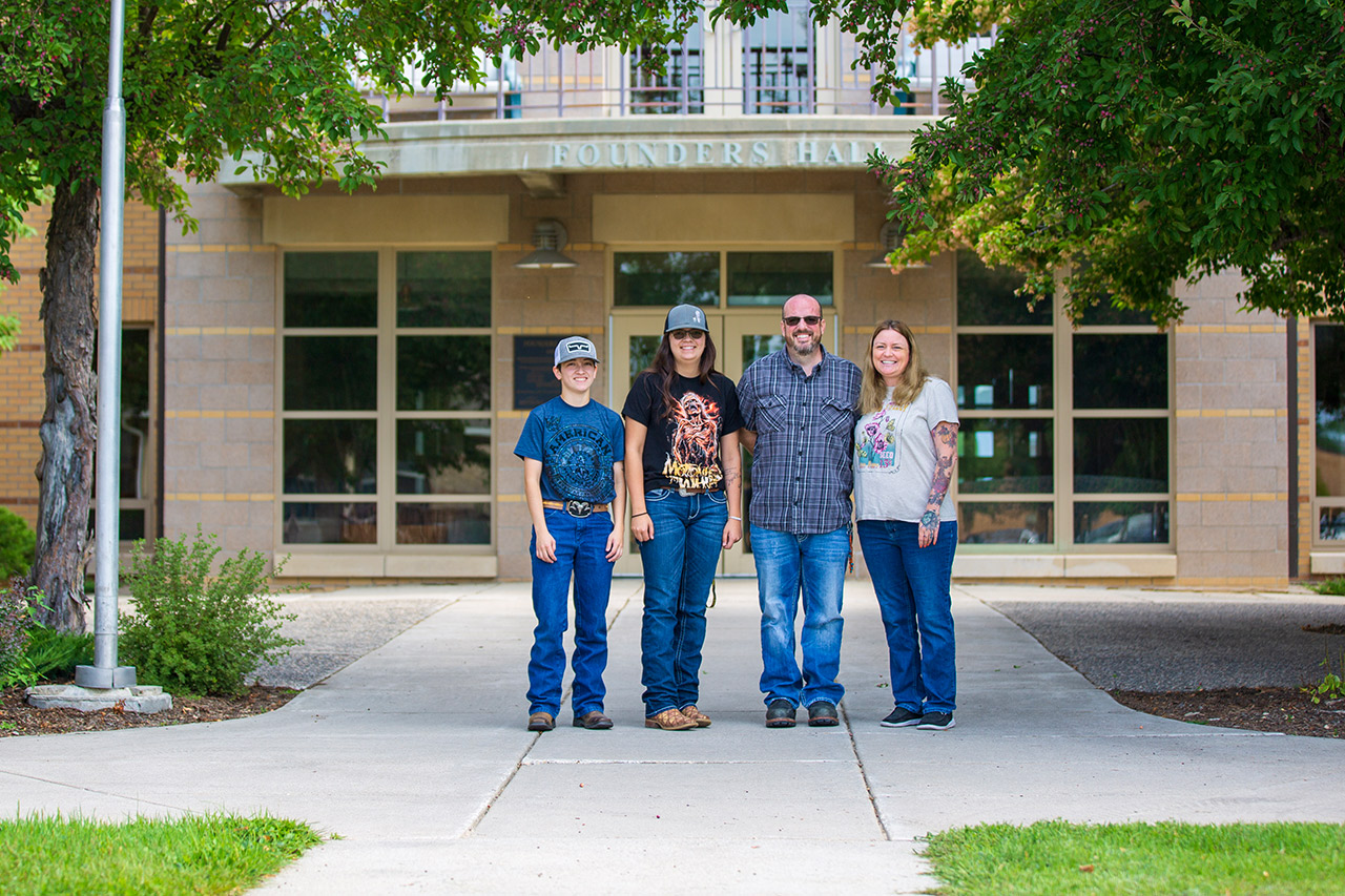 Sheridan College move-in day for students and families.