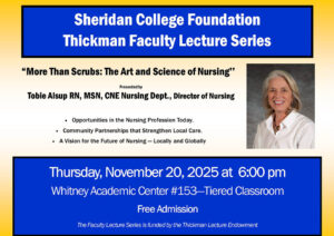 Graphic for lecture about nursing by tobie alsup on november 20