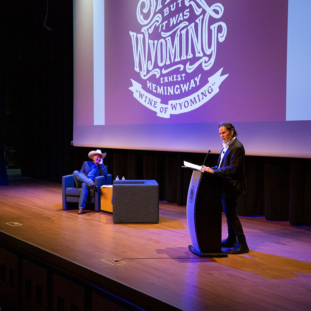 Ernest Hemingway event at Sheridan College in Wyoming