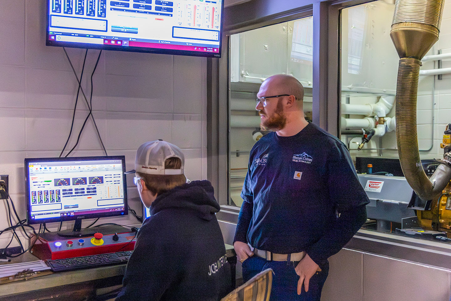 Computer analysis system for diesel engines