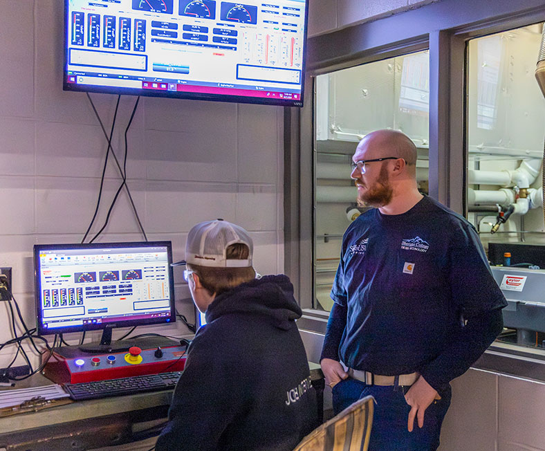 Computer analysis system for diesel engines