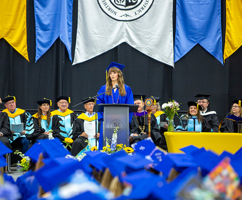 Sheridan College graduation at commencement.