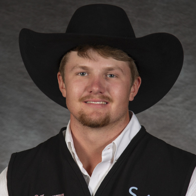 Head shot of rodeo athlete Brand Hilgenkamp