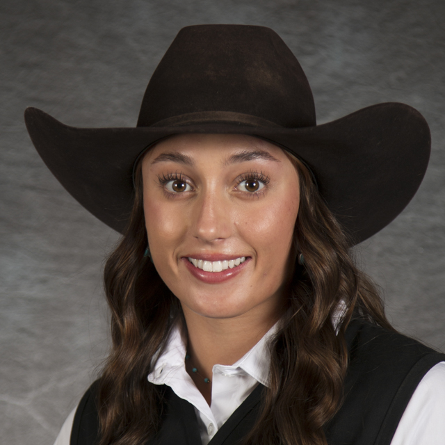 Head shot of rodeo athlete Jordan Stepper