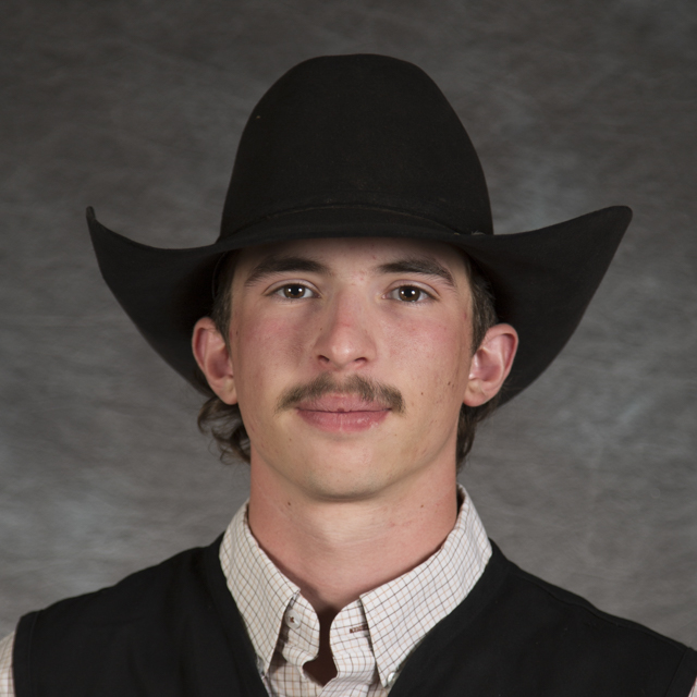 Head shot of rodeo athlete Kacen Nowicki
