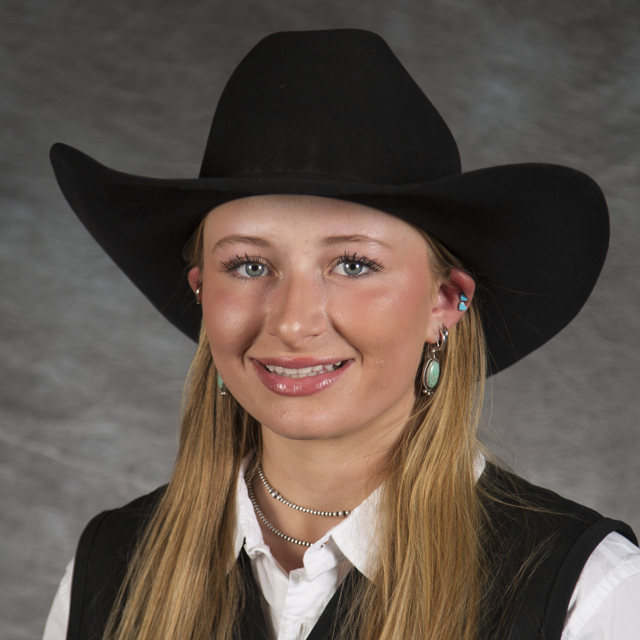 Head shot of rodeo athlete Ramey Schack
