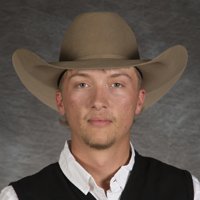 Head shot of rodeo athlete Reese Swanson