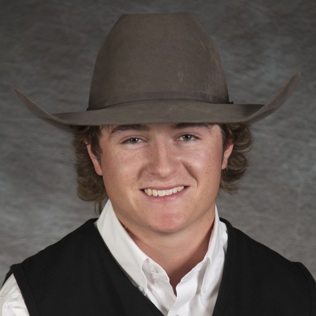 Head shot of rodeo athlete Taiten Eaton