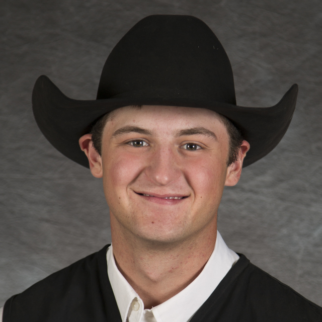 Head shot of rodeo athlete Wiley Dempewolf