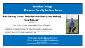 Tyler Julian lecture graphic