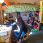 Sheridan College Housing Founders Ashley and Lydia Studying