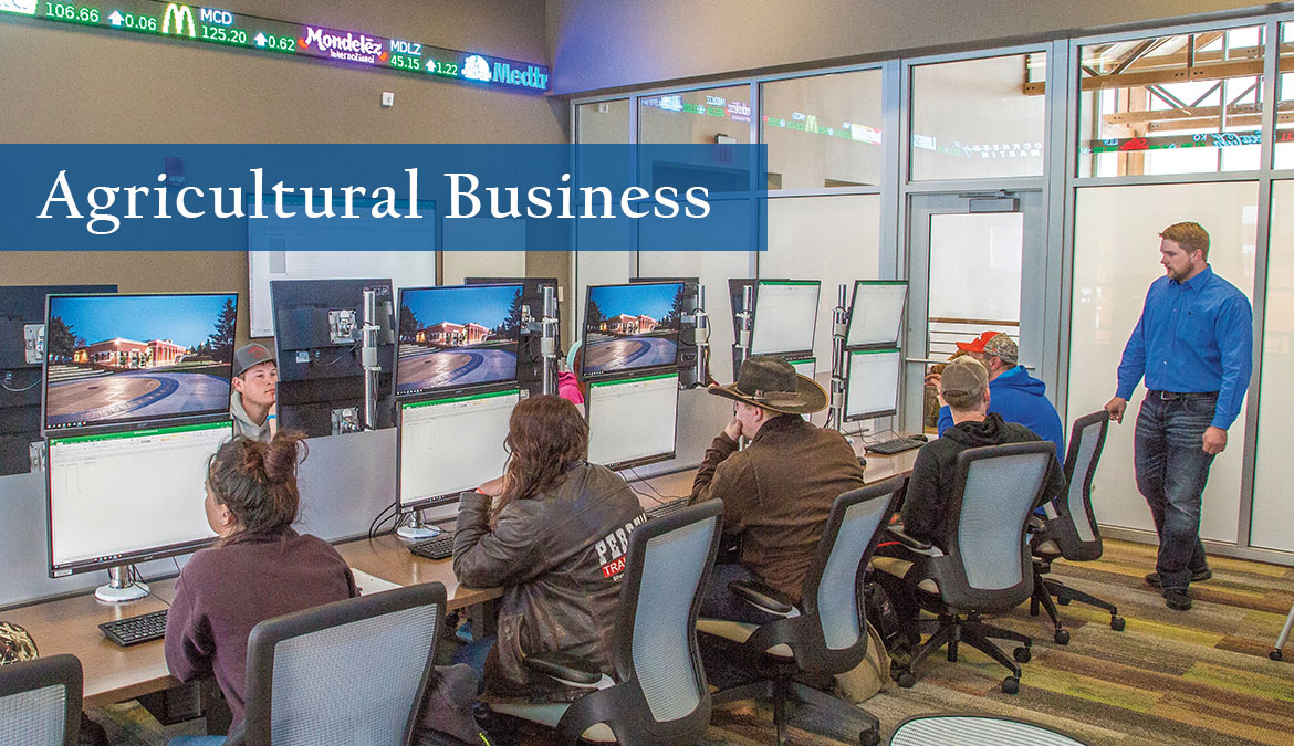 Earn your Agricultural Business Degree at Sheridan College and Gillette College.