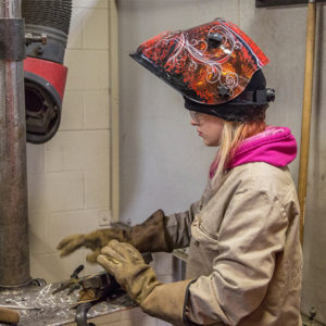 Women in Welding at NWCCD.