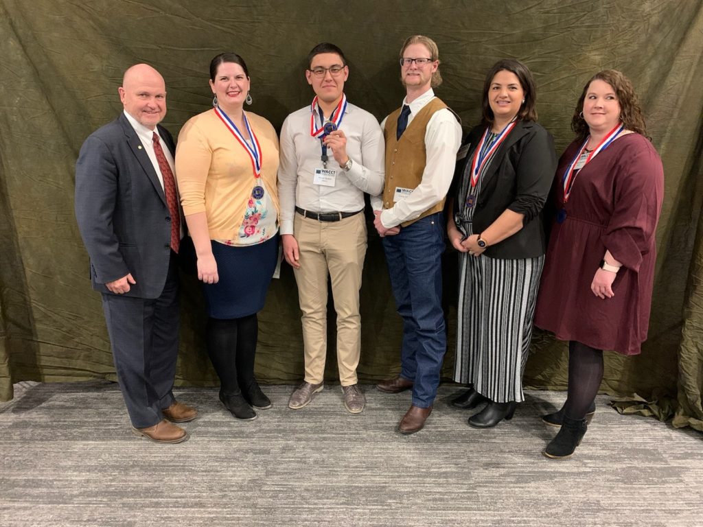 Local college students honored in Cheyenne yesterday - NWCCD