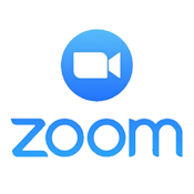 Zoom video chat icon